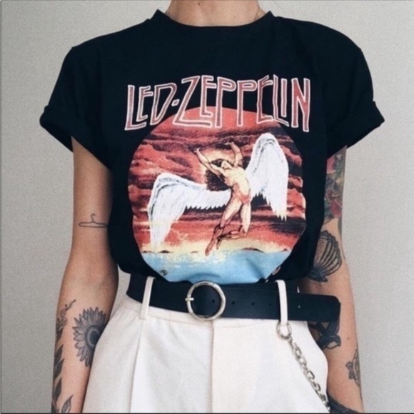 CLOSEOUT SALE!New! ❤️Host pick❤️Led Zeppelin grunge rock tee - Picture 5 of 8